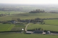 Aerial view of Wittenham Clumps