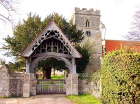 St Leonards Church lych gate, Wattlington