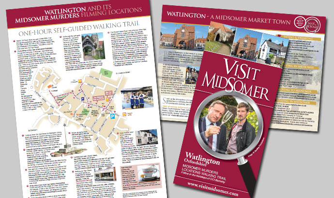 The Watlington town walking trail leaflet